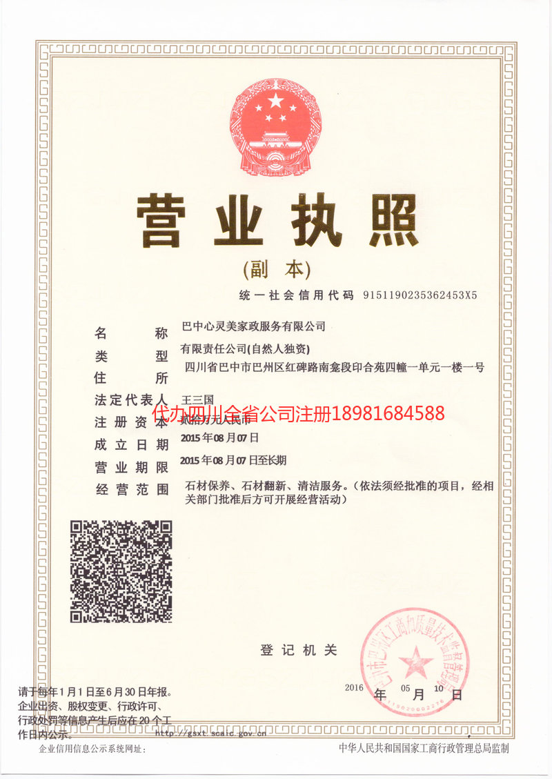 靖西靖西心灵美家政服务有限公司